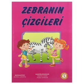 4-5 Yaş Zebranın Çizgileri Çizgi Çalışmaları İlk Adım Yayınları