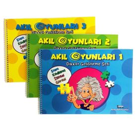 4-6 Yaş Akıl Oyunları 1 Dikkat Geliştirme Seti - Gaga Yanyınları