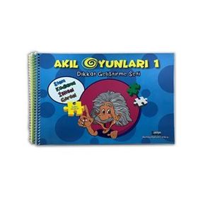 4-6 Yaş Akıl Oyunları 1 Dikkat Geliştirme Seti - Gaga Yanyınları