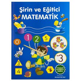 4-6 Yaş Şirin ve Eğitici Matematik Kitabı Parıltı Yayınları