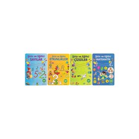 4-6 Yaş Şirin ve Eğitici Matematik Kitabı Parıltı Yayınları