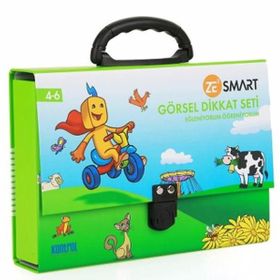 4-6 Yaş ZE² Smart Görsel Dikkat Seti - kollektif