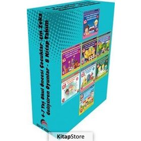 4-7 Yaş Okul Öncesi Çocuklar İçin Zeka Geliştiren Oyunlar - 8 Kitap Takım - Kolektif