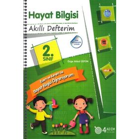 4 Adım Yayınları 2. Sınıf Hayat Bilgisi Akıllı Defterim