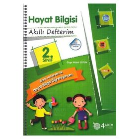 4 Adım Yayınları 2. Sınıf Hayat Bilgisi Akıllı Defterim