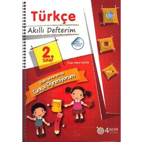 4 Adım Yayınları 2. Sınıf Türkçe Akıllı Defterim