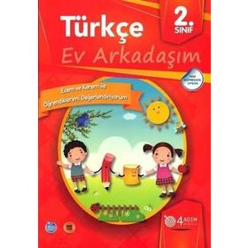 4 Adım Yayınları 2. Sınıf Türkçe Ev Arkadaşım