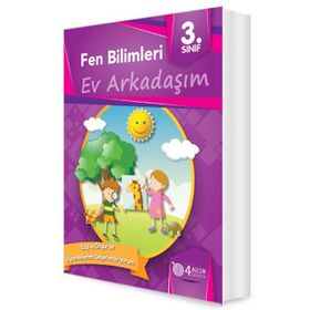 4 Adım Yayınları 3. Sınıf Fen Bilimleri Ev Arkadaşım