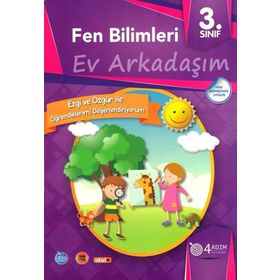 4 Adım Yayınları 3. Sınıf Fen Bilimleri Ev Arkadaşım
