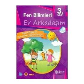 4 Adım Yayınları 3. Sınıf Fen Bilimleri Ev Arkadaşım