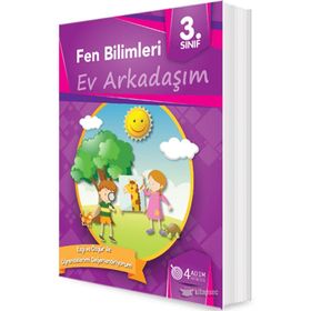 4 Adım Yayınları 3. Sınıf Fen Bilimleri Ev Arkadaşım