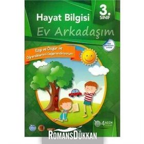 4 Adım Yayınları 3. Sınıf Hayat Bilgisi Ev Arkadaşım