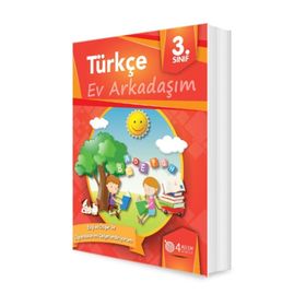 4 Adım Yayınları 3. Sınıf Türkçe Ev Arkadaşım
