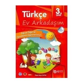 4 Adım Yayınları 3. Sınıf Türkçe Ev Arkadaşım