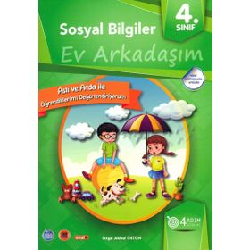 4 Adım Yayınları 4. Sınıf Sosyal Bilgiler Ev Arkadaşım