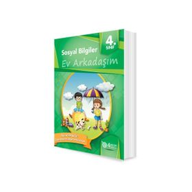 4 Adım Yayınları 4. Sınıf Sosyal Bilgiler Ev Arkadaşım