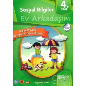 4 Adım Yayınları 4. Sınıf Sosyal Bilgiler Ev Arkadaşım