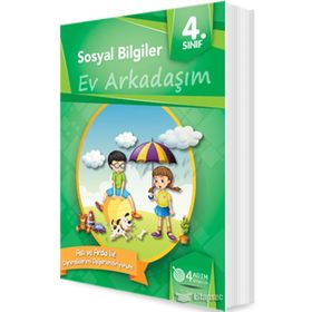 4 Adım Yayınları 4. Sınıf Sosyal Bilgiler Ev Arkadaşım