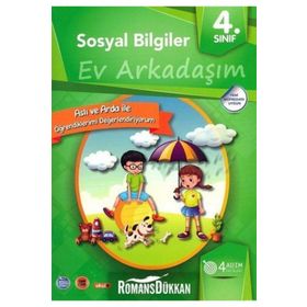 4 Adım Yayınları 4. Sınıf Sosyal Bilgiler Ev Arkadaşım