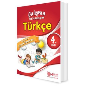 4 Adım Yayınları 4. Sınıf Türkçe Çalışma Arkadaşım