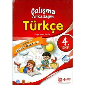 4 Adım Yayınları 4. Sınıf Türkçe Çalışma Arkadaşım
