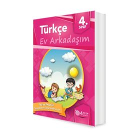 4 Adım Yayınları 4. Sınıf Türkçe Ev Arkadaşım