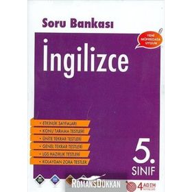 4 Adım Yayınları 5. Sınıf İngilizce Soru Bankası
