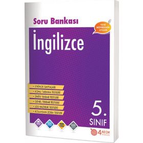 4 Adım Yayınları 5. Sınıf İngilizce Soru Bankası