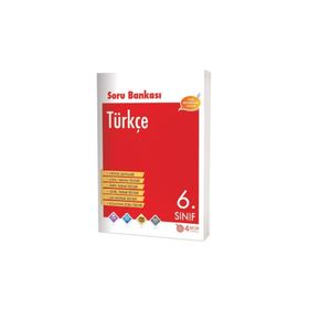 4 Adım Yayınları 6. Sınıf Türkçe Soru Bankası