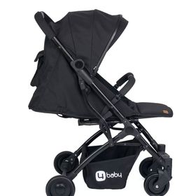 4 Baby AB-383 Sky Drone Black Kabin Lüks Siyah Bebek Arabası