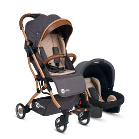 4 Baby AB-420 Antrasit Drone Gold Kabin Travel Lüks Bebek Arabası