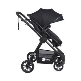 4 Baby AB 482-4 Cool Siyah Travel Sistem Bebek Arabası