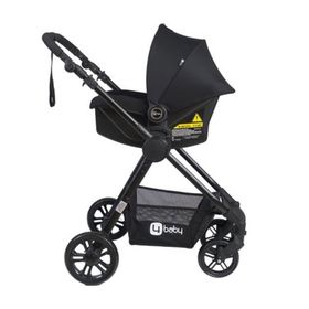 4 Baby AB-482 Cool Siyah Travel Sistem Bebek Arabası