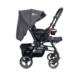4 Baby AB350 Active Plus Antrasit Çift Yönlü Bebek Arabası
