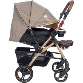 4 Baby AB350 Active Plus Kahverengi Çift Yönlü Bebek Arabası