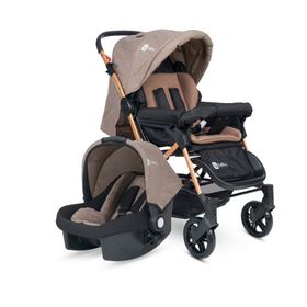 4 Baby AB360 Olympus Gold Kahverengi Şase Çift Yönlü Bebek Arabası