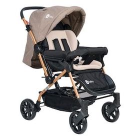 4 Baby AB360 Olympus Gold Kahverengi Şase Çift Yönlü Bebek Arabası