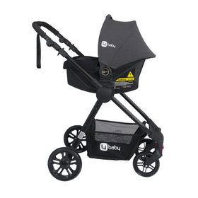 4 Baby Comfort Exclusive Seyahat Sistem Antrasit Bebek Arabası