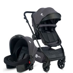4 Baby Comfort Exclusive Seyahat Sistem Antrasit Bebek Arabası