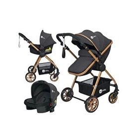 4 Baby Esse Gold Antrasit Travel Bebek Arabası