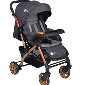 4 Baby New Active Çift Yönlü Gold Antrasit Bebek Arabası