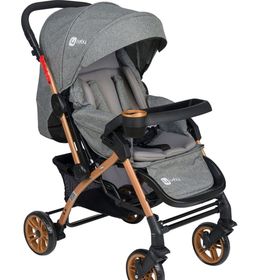 4 Baby New Active Çift Yönlü Gold Gri Bebek Arabası