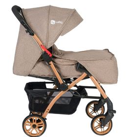 4 Baby New Active Çift Yönlü Gold Kahverengi Bebek Arabası