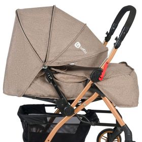 4 Baby New Active Çift Yönlü Gold Kahverengi Bebek Arabası