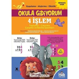 4 İşlem-Okula Gidiyorum-Kolektif