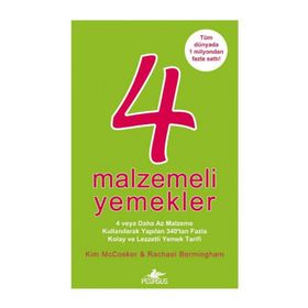 4 MALZEMELI YEMEKLER - KIM MCCOSKER;RACHAEL BERMINGHAM