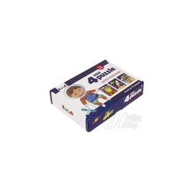 4 Mini Puzzle Uzay Macerası 2-3 Yaş Eolo Yayıncılık
