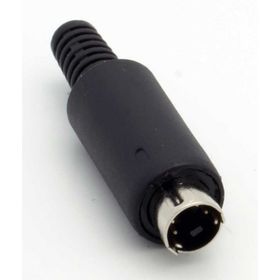 4 Pin Mini Din Erkek Konnektör