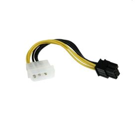 4 Pin Molex - 6 Pin Pci-E Ekran Kartı Dönüştürücü Kablosu