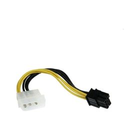 4 Pin Molex - 6 Pin Pci-E Ekran Kartı Dönüştürücü Kablosu